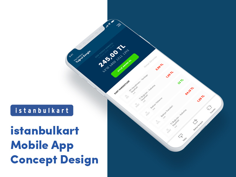 istanbulkart designs themes templates and downloadable graphic elements on dribbble