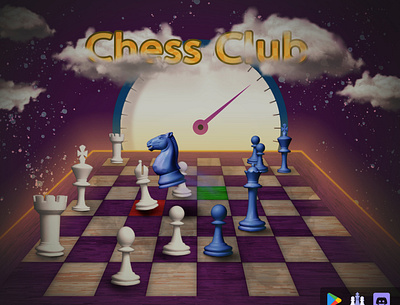 Chess poster branding chess design facebook illustration photoshop poster social media