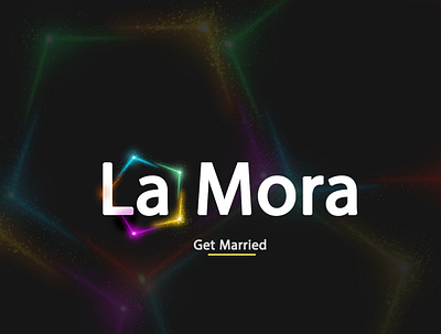 La Mora Logo branding design graphic design illustration lamora logo photoshop vector