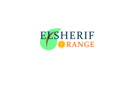 Elsherif Orange Logo branding design graphic design illustration logo photoshop vector