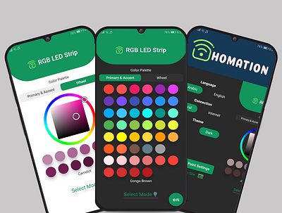 Mobile app - Homation app branding design logo phone photoshop ui ux