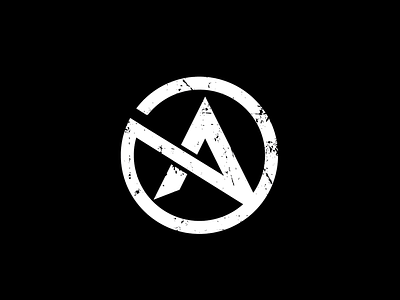 Abstract A logo abstract branding geometric grunge identity logo