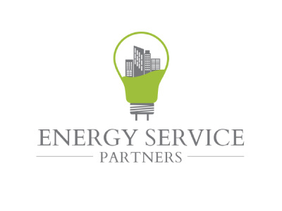 Energy Service Partners Logo branding illustration logo