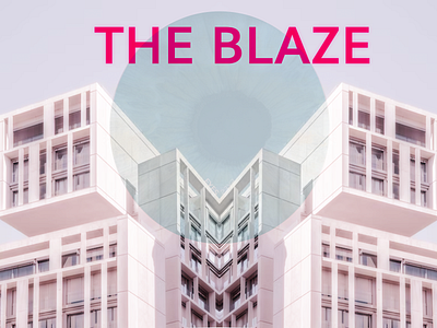 The Blaze band Eyes Album poster design