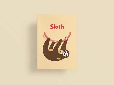 Animal Series. Sloth. Part 1