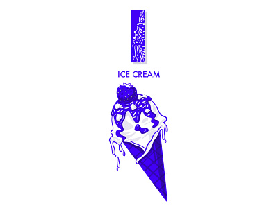 I for ICE CREAM animation app app design art branding design doodle art flat food ice cream icon illustration logo mobile motion graphics sketching sweets typography ui ux vector