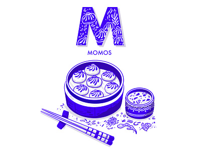 MOMOS animation app app design branding design digital illustration flat food app gif graphic illustration illustrator motion graphics sketching stickers typography vector website