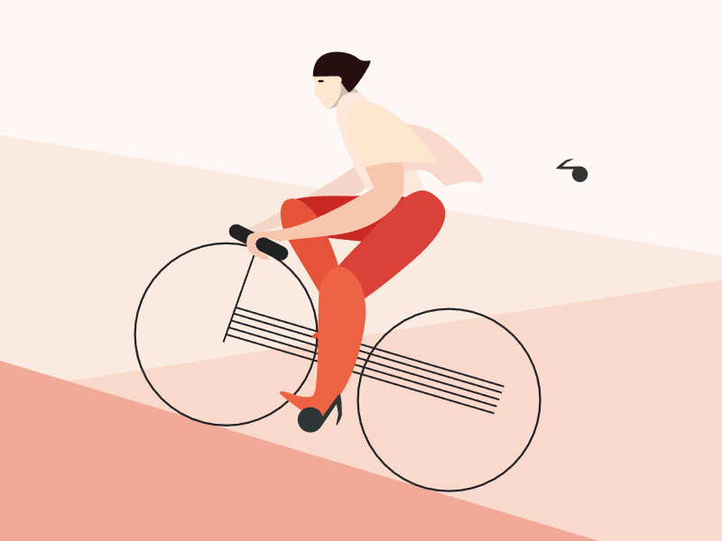 bicycle animation