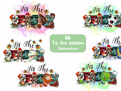 Tis the season sport Sublimation, Christmas Png reindeer png