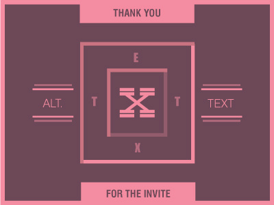 Thank you for the invite @alttext @benedwards alt invite text thank you