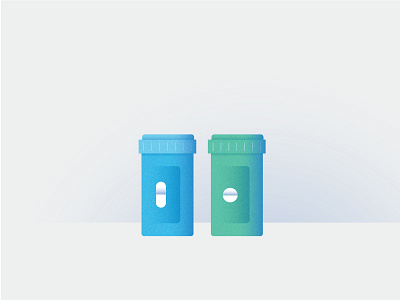 Pill Bottle Illustration bottle illustration medication pill