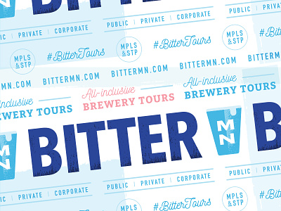 Bitter MN Brewery Tours Pattern