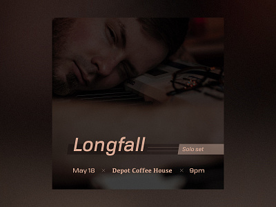 Longfall Solo Show alternative band live music music piano