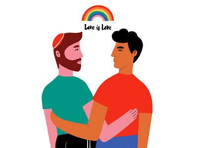 LOVE IS LOVE(2) equality gay lgbtq pride togetherness tolerance