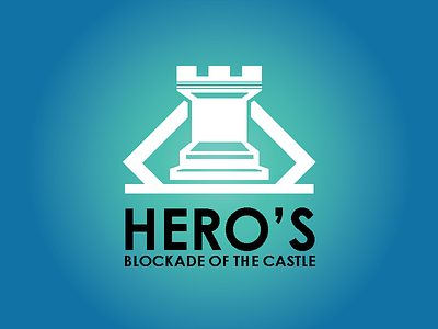 Logo Design - hero's blockade advocacy amcstudio analysis blockade business consulting chess defense economics finance opportunities strategies tactics