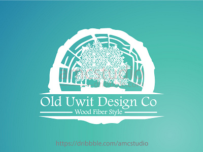 Wood Fiber Style Logo