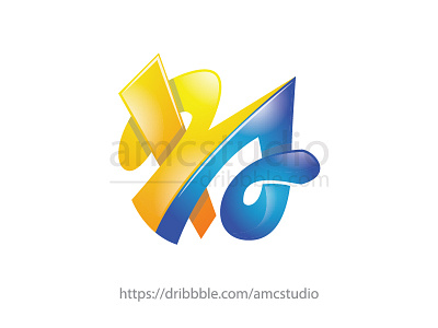 Letter R & A & S amc studio amcstudio logo design