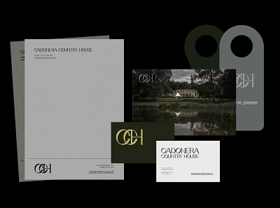 Cadorena pt. 2 brand brand design branding brochure design editorial hotel logo print stationery typography
