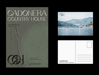 Cadonera pt. 4 brand brand design branding design editorial logo postcard print typography