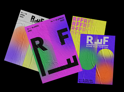 RFF – Rome Film Festival art direction branding editorial festival logo logotype poster typography