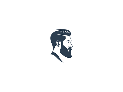 Beard 1 beard burbershop icon logo sale vector