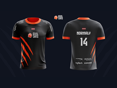 E-sports organisation jerseys