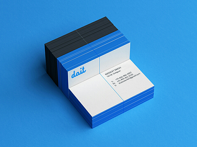 Doit Business Card Design brand card clean contact design identity logo ui work