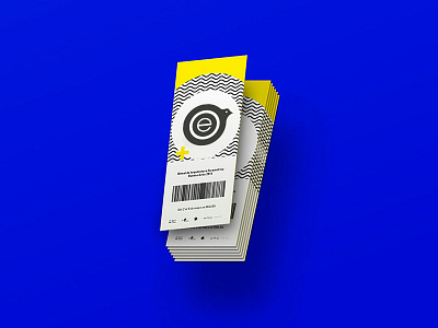 Econ-Data Fly Card Design art branding business design direction graphic paper