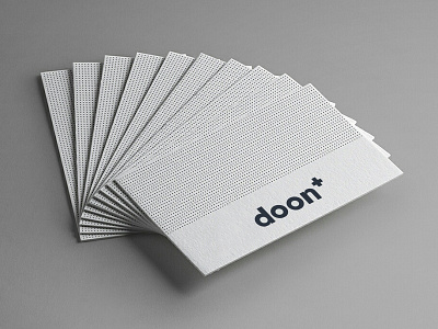 Doon + Business Identity Design art branding business design direction graphic paper