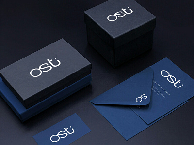 Osti Office Branding Design art branding business design direction graphic paper