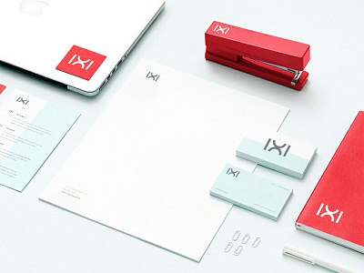 IXI Logo Design and Office Print Materials