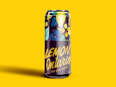 Lemon Ontario Can Design art branding business clean design direction graphic identity illustration typography ui vector