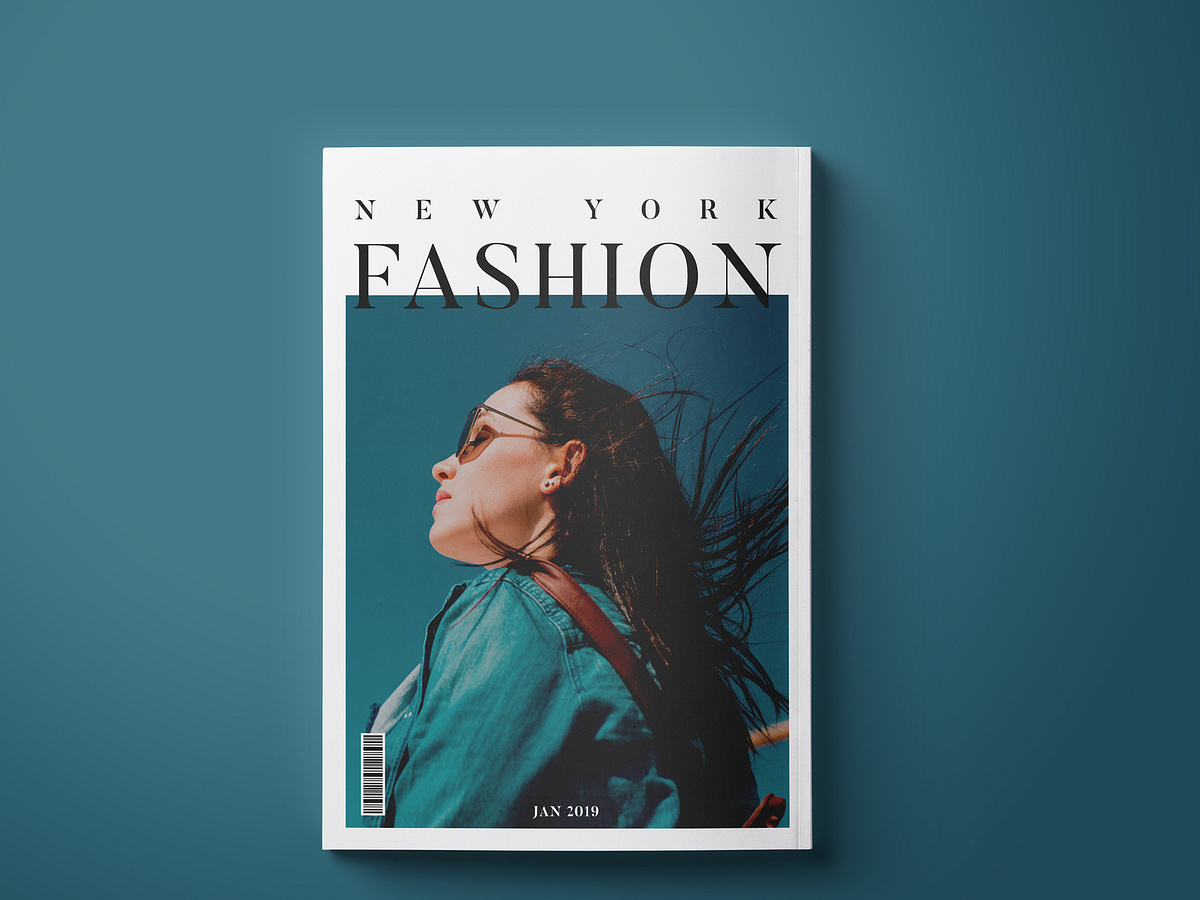 Fashion Magazine Cover Design by Inderjit Singh on Dribbble