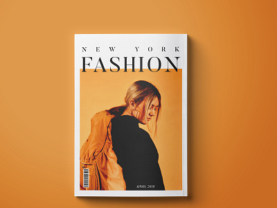 Fashion Magazine Cover Design art branding business clean design direction fashion graphic identity new york paper typography