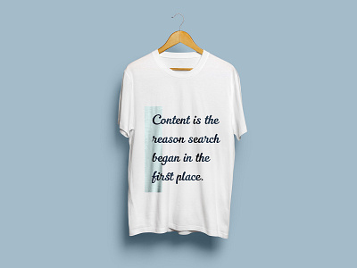 Content is the reason search... t-shirt design art clean content design direction graphic illustration mockup t shirt design typography vector