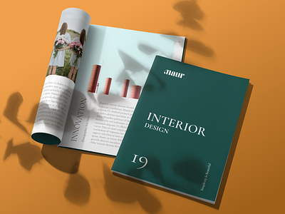 Maur Interior Design 2019 Catalog book branding catalog design creative design graphic interior mockup print design product book typography