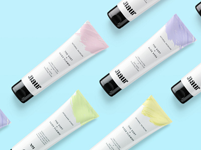 Maur Skincare Cream Tubes Packaging Design