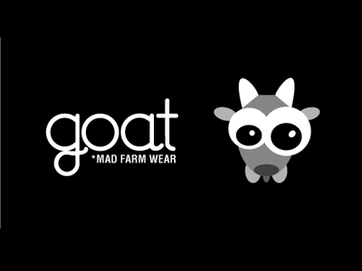 Goat *mad farm wear logo goat logo tshirt wear