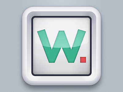 Watchup App icon 1st proposal 