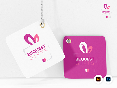 Bequest Gifts brand identity branding graphics design product design tag design
