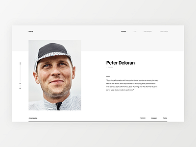 Ways cycling design editorial gray landing page layout minimal minimalism photoshop simple design sketch team ui user experience user interface ux web web design webpage website