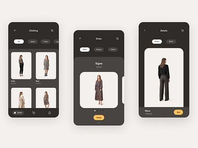 Ecommerce App Design app app design app designer app ui app ux apparel application basket clothing ecommerce mobile mobile app mobile design product shop shopping sketch store ui ux