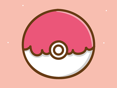 Pokebola amazing pokeball pokemon vector