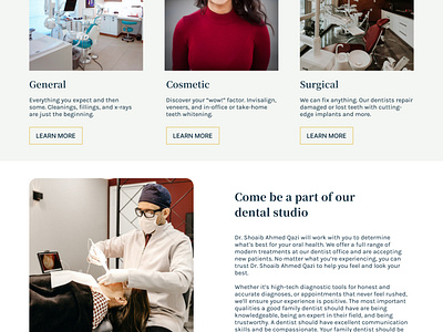 Dental Service Website