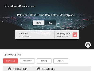 Home Rental Service App app branding design flat graphic design home house rent app rental ui ux