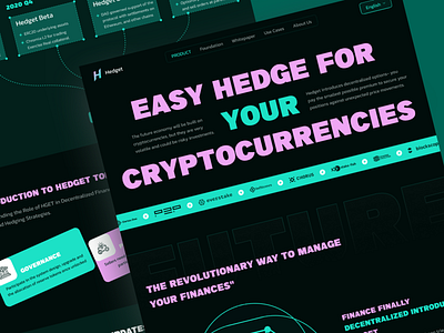 Crypto Landing Page Redesign