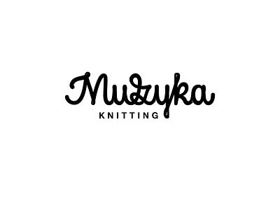 logo knit lettering logo