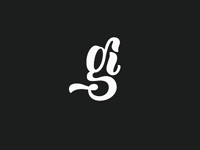 Monogram lettering ligature monogram