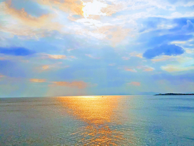 Ο ανοιχτός ορίζοντας 💙🧡 - The open horizon 💙🧡