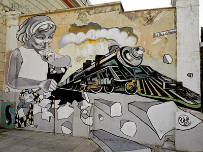 Τοιχογραφία στήν Αθήνα - Athens Wall Design